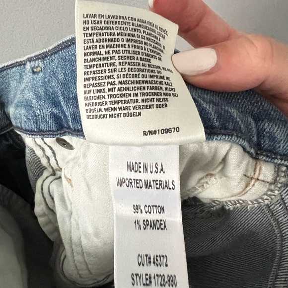 Citizens of Humanity - Olivia High Rise Slim Ankle Jeans in Backroad 28 - Picture 15 of 16